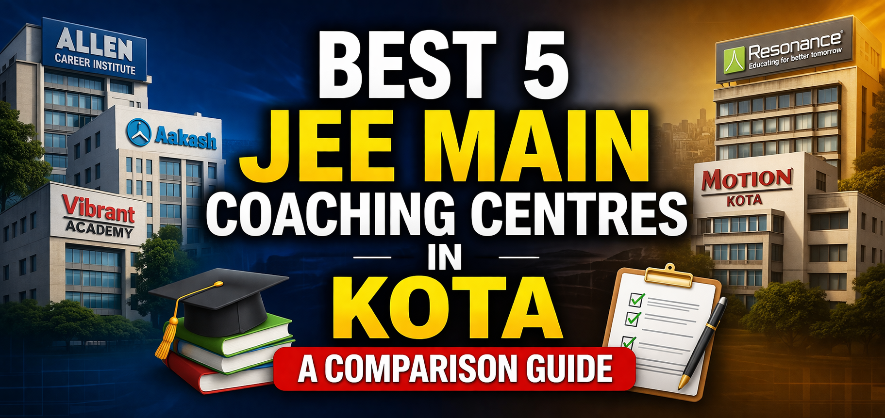 Best 5 JEE Main Coaching Centres in Kota: A Comparison Guide 